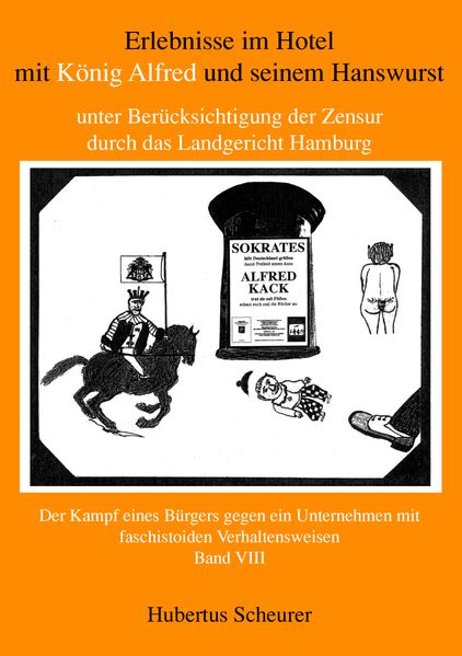 Cover von Erlebnisse im Hotel mit König Alfred und seinem Hanswurst – Band VIII