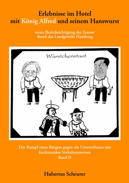 Cover von Erlebnisse im Hotel mit König Alfred und seinem Hanswurst Band II