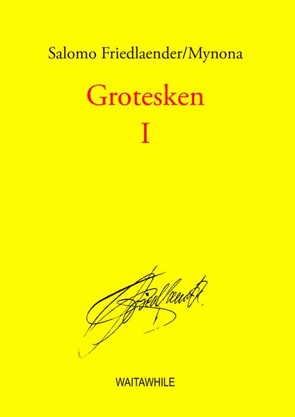 Cover von Grotesken I