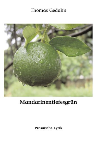 Cover von Mandarinentiefesgrün