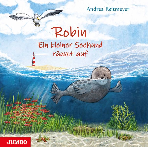 Cover von Robin. Ein kleiner Seehund räumt auf