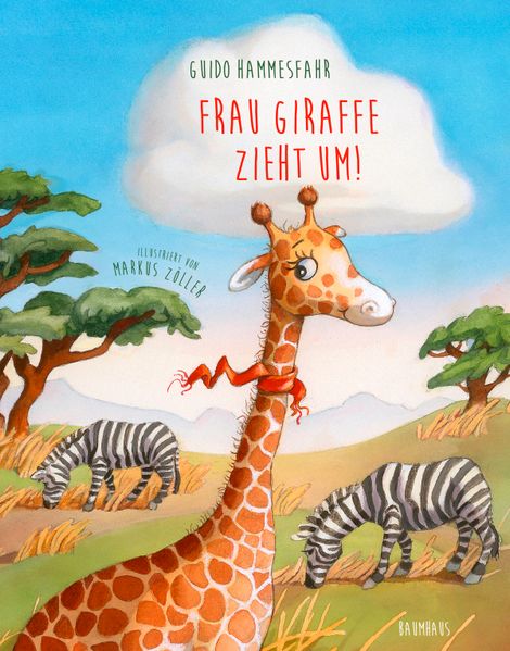 Cover von Frau Giraffe zieht um!