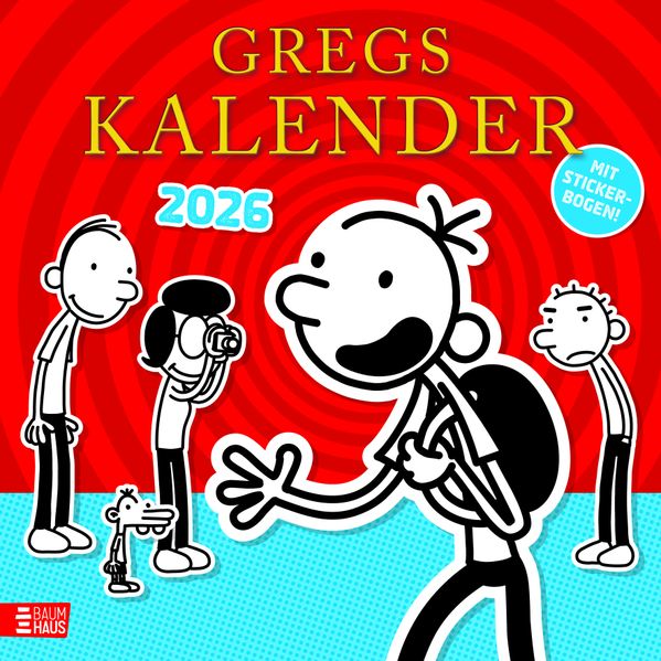 Cover von Gregs Kalender 2026