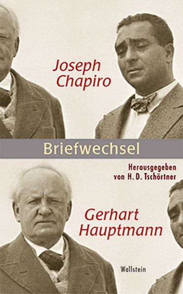 Cover von Joseph Chapiro – Gerhart Hauptmann