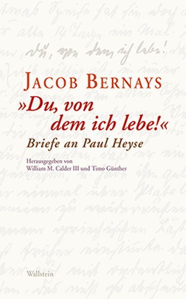 Cover von ‚Du, von dem ich lebe!‘