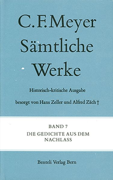 Cover von Die Gedichte aus dem Nachlass