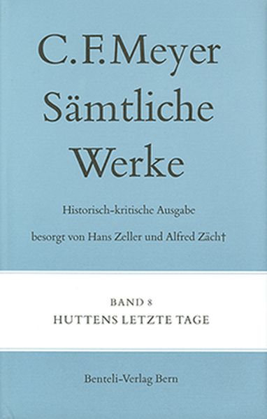 Cover von Huttens letzte Tage