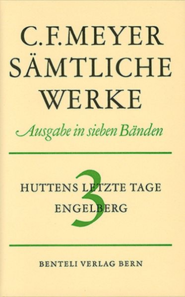Cover von Huttens letzte Tage, Engelberg