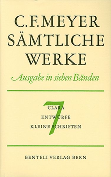 Cover von Clara, Entwürfe, Kleine Schriften