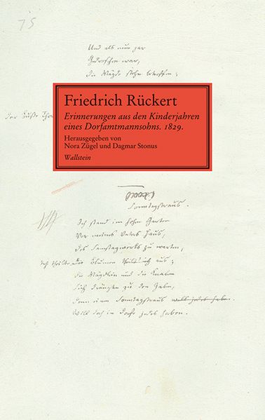 Cover von Erinnerungen aus den Kinderjahren eines Dorfamtmannsohns. 1829