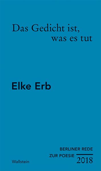 Cover von Das Gedicht ist, was es tut