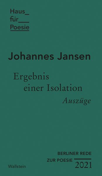 Cover von Ergebnis einer Isolation