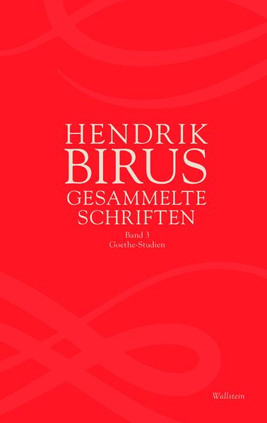 Cover von Goethe-Studien