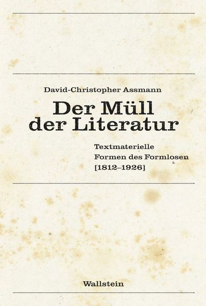 Cover von Der Müll der Literatur