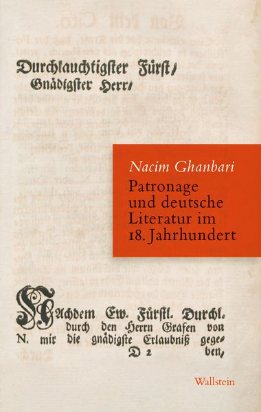 Cover von Patronage und deutsche Literatur im 18. Jahrhundert