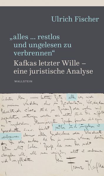 Cover von „alles … restlos und ungelesen zu verbrennen“