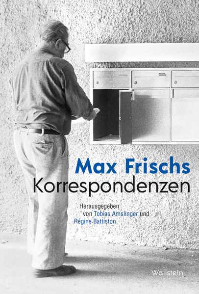 Cover von Max Frischs Korrespondenzen