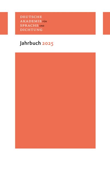 Cover von Jahrbuch 2025