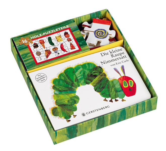 Cover von Die kleine Raupe Nimmersatt – Holzpuzzle