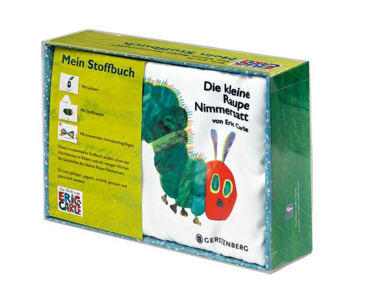 Cover von Die kleine Raupe Nimmersatt – Mein Stoffbuch