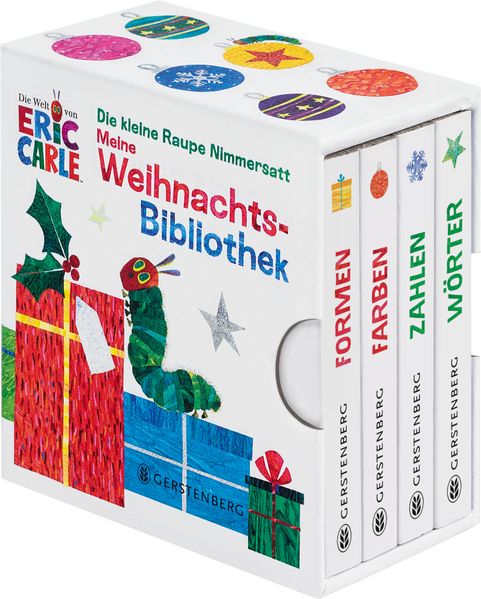 Cover von Die kleine Raupe Nimmersatt – Meine Weihnachsbibliothek