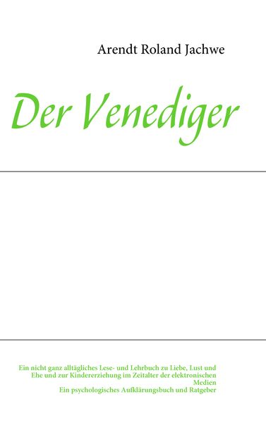 Cover von Der Venediger