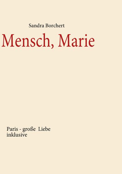 Cover von Mensch, Marie