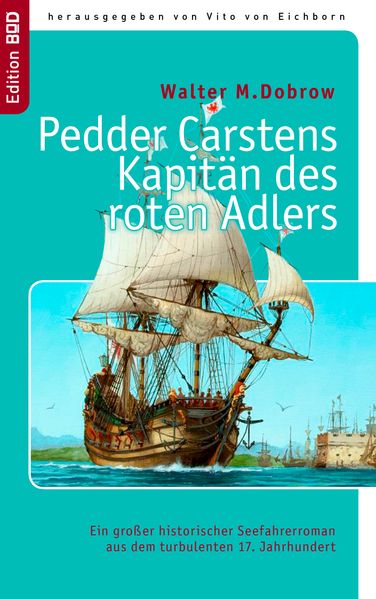 Cover von Pedder Carstens Kapitän des roten Adlers