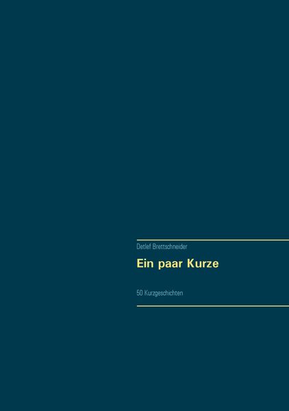 Cover von Ein paar Kurze