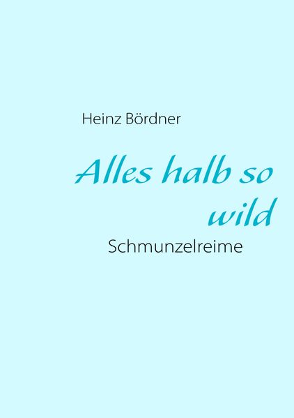 Cover von Alles halb so wild