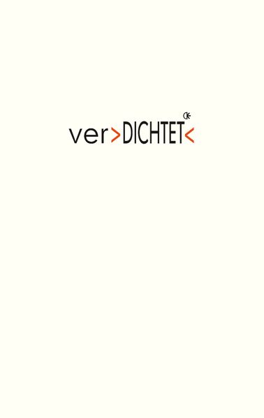 Cover von verDichtet