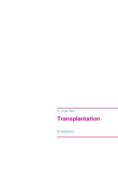 Cover von Transplantation