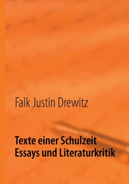 Cover von Texte einer Schulzeit