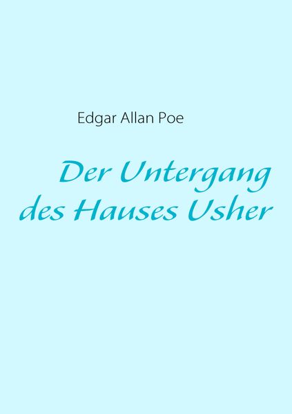 Cover von Der Untergang des Hauses Usher