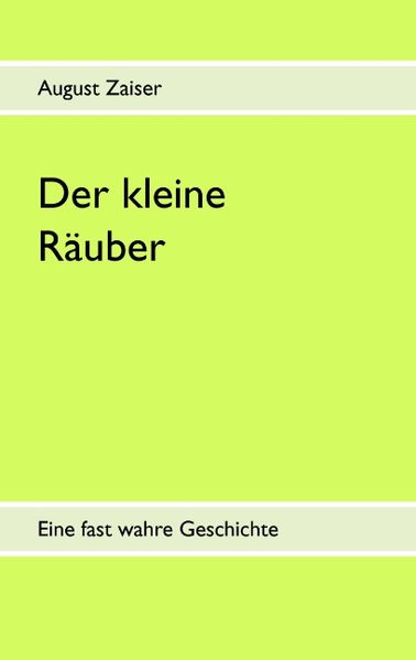 Cover von Der kleine Räuber
