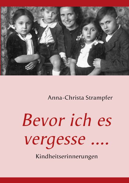 Cover von Bevor ich es vergesse ….