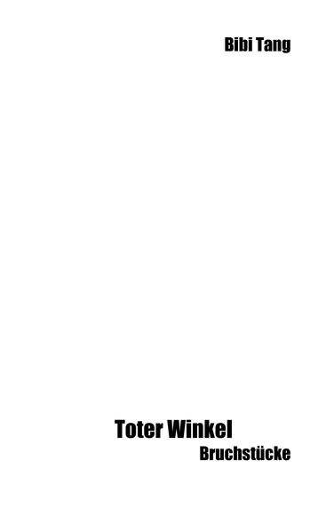 Cover von Toter Winkel
