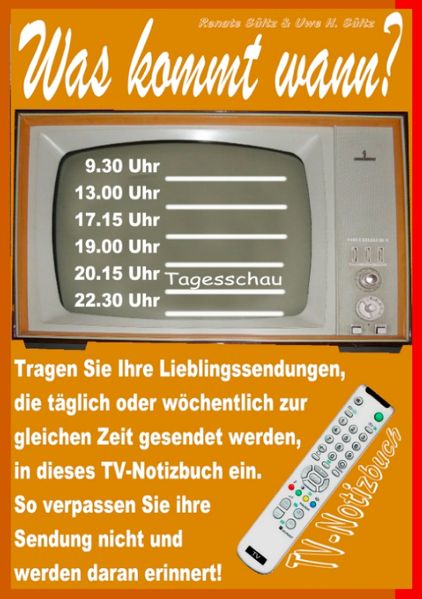 Cover von Was kommt wann? Mein TV-Notizbuch