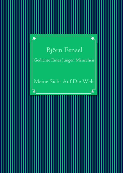 Cover von Gedichte Eines Jungen Menschen