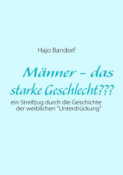 Cover von Männer – das starke Geschlecht???
