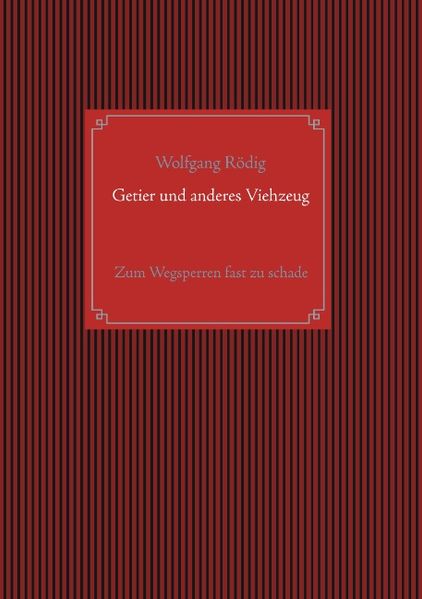 Cover von Getier und anderes Viehzeug