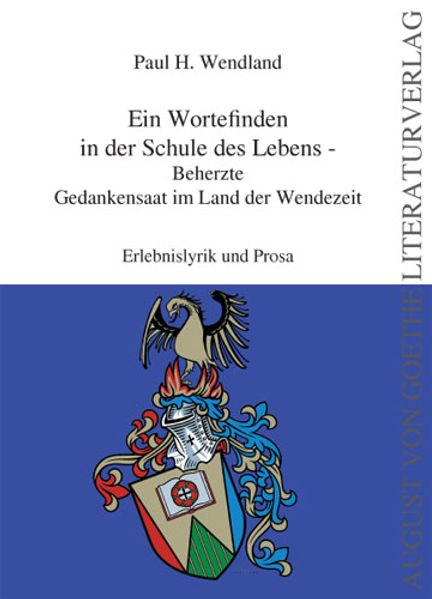 Cover von Ein Wortefinden in der Schule des Lebens