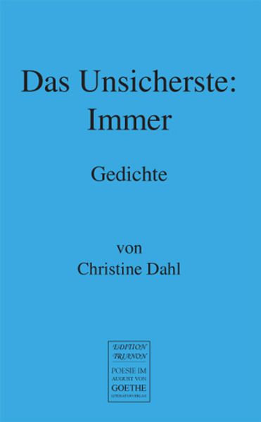 Cover von Das Unsicherste: Immer