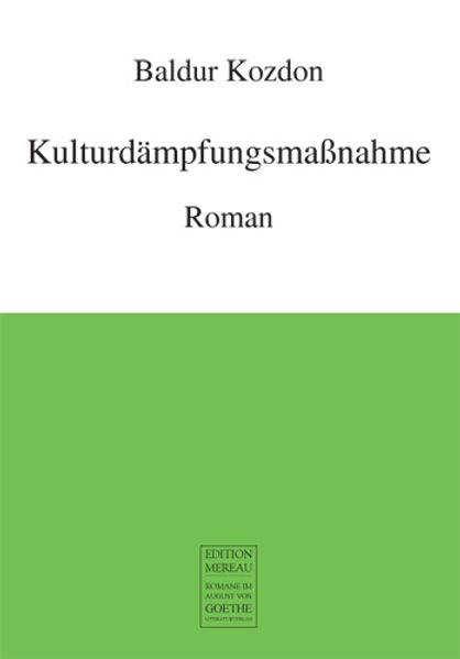 Cover von Kulturdämpfungsmaßnahme