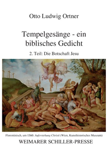 Cover von Tempelgesänge – ein biblisches Gedicht