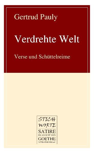 Cover von Verdrehte Welt