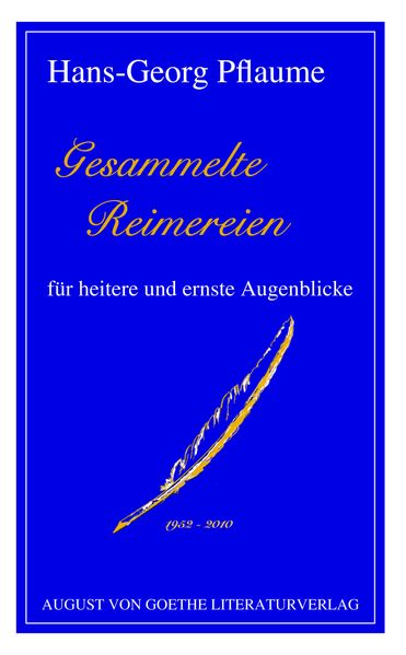 Cover von Gesammelte Reimereien