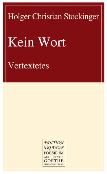 Cover von Kein Wort