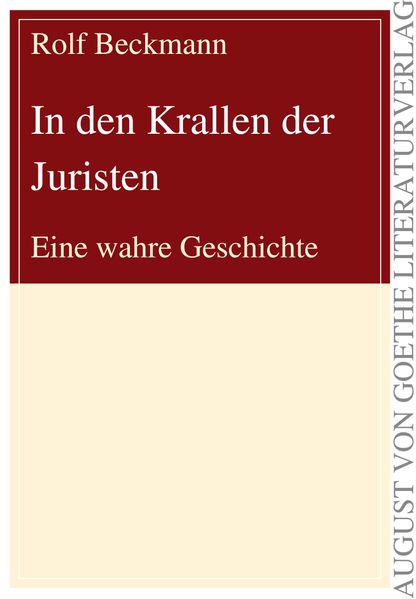 Cover von In den Krallen der Juristen