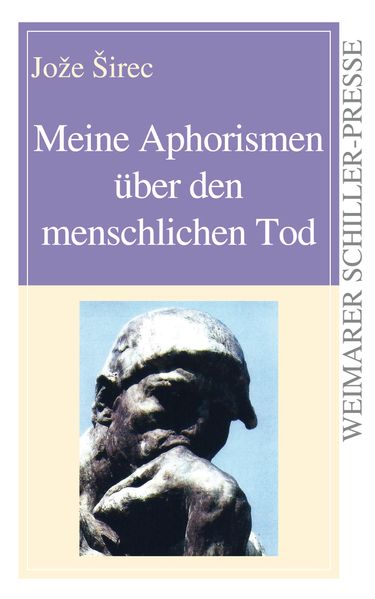 Cover von Meine Aphorismen über den menschlichen Tod